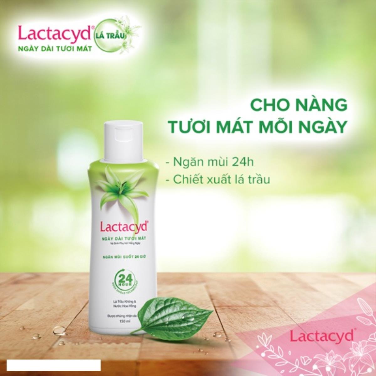 Dung dịch vệ sinh phụ nữa Lactacyd trầu không 150ml