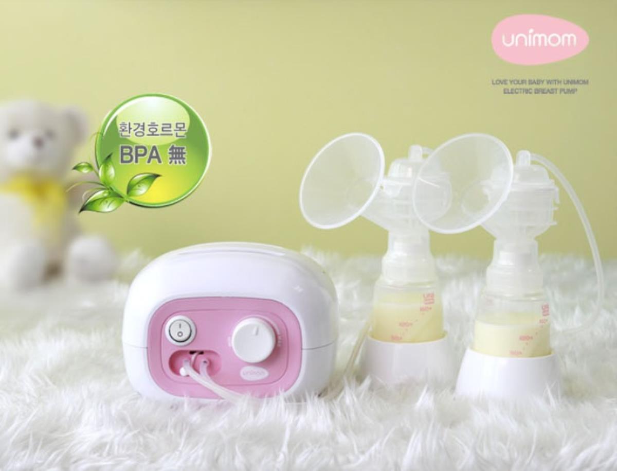 Máy hút sữa đôi Unimom Forter UM880113