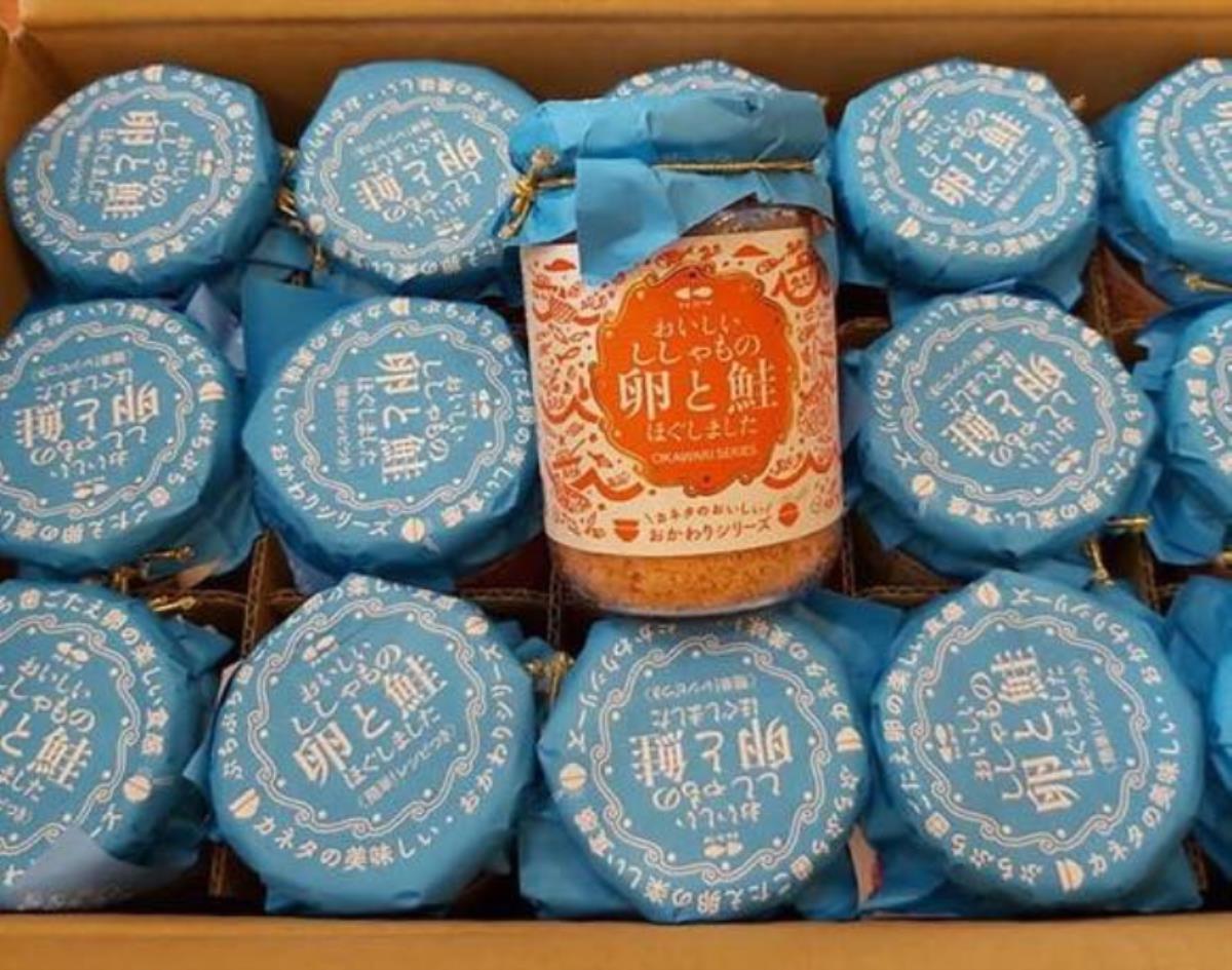 Ruốc trộn trứng cua Nhật