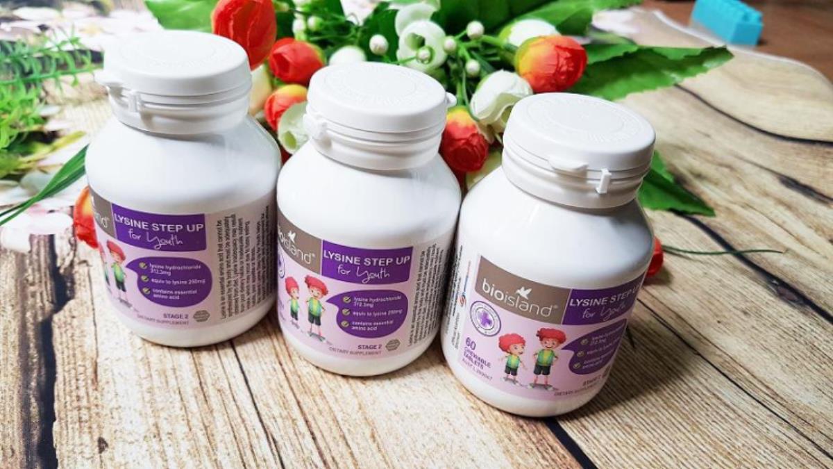 Lysine viên tăng chiều cao 