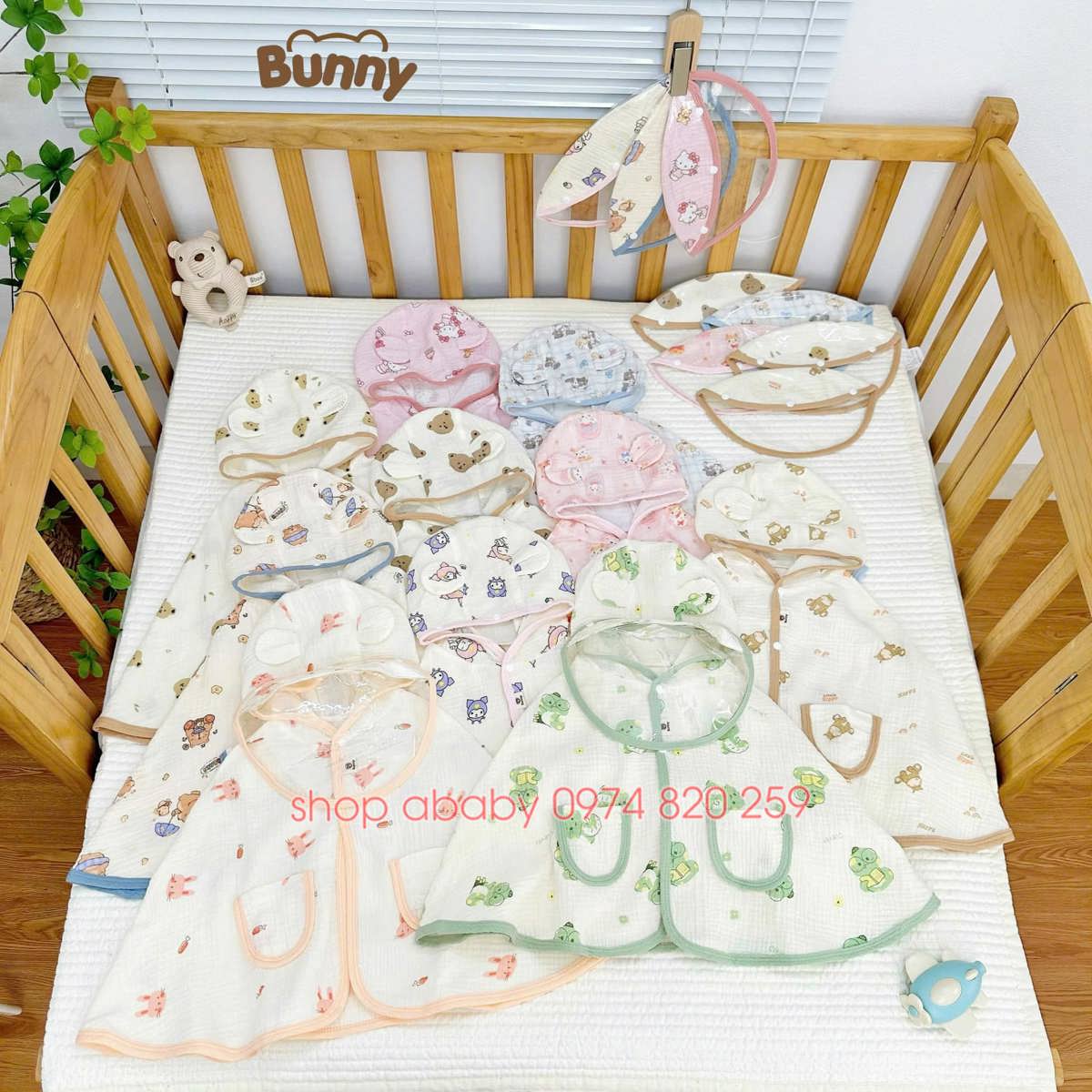 Áo choàng kính Bunny