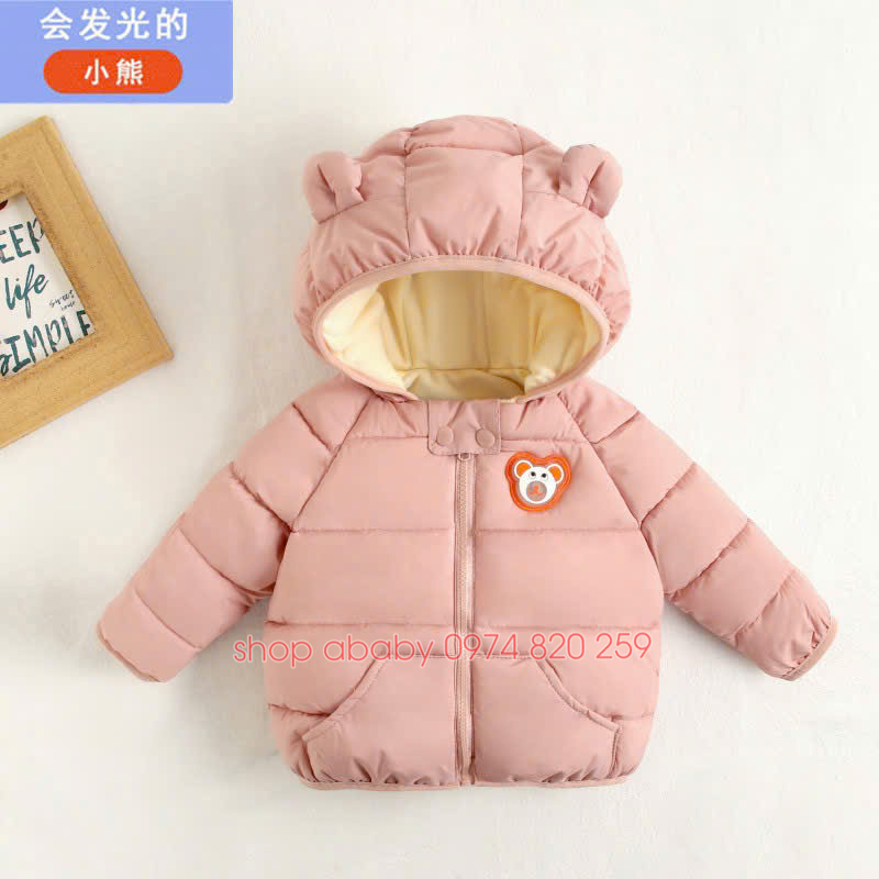 Áo khoác phao gấu 53547 