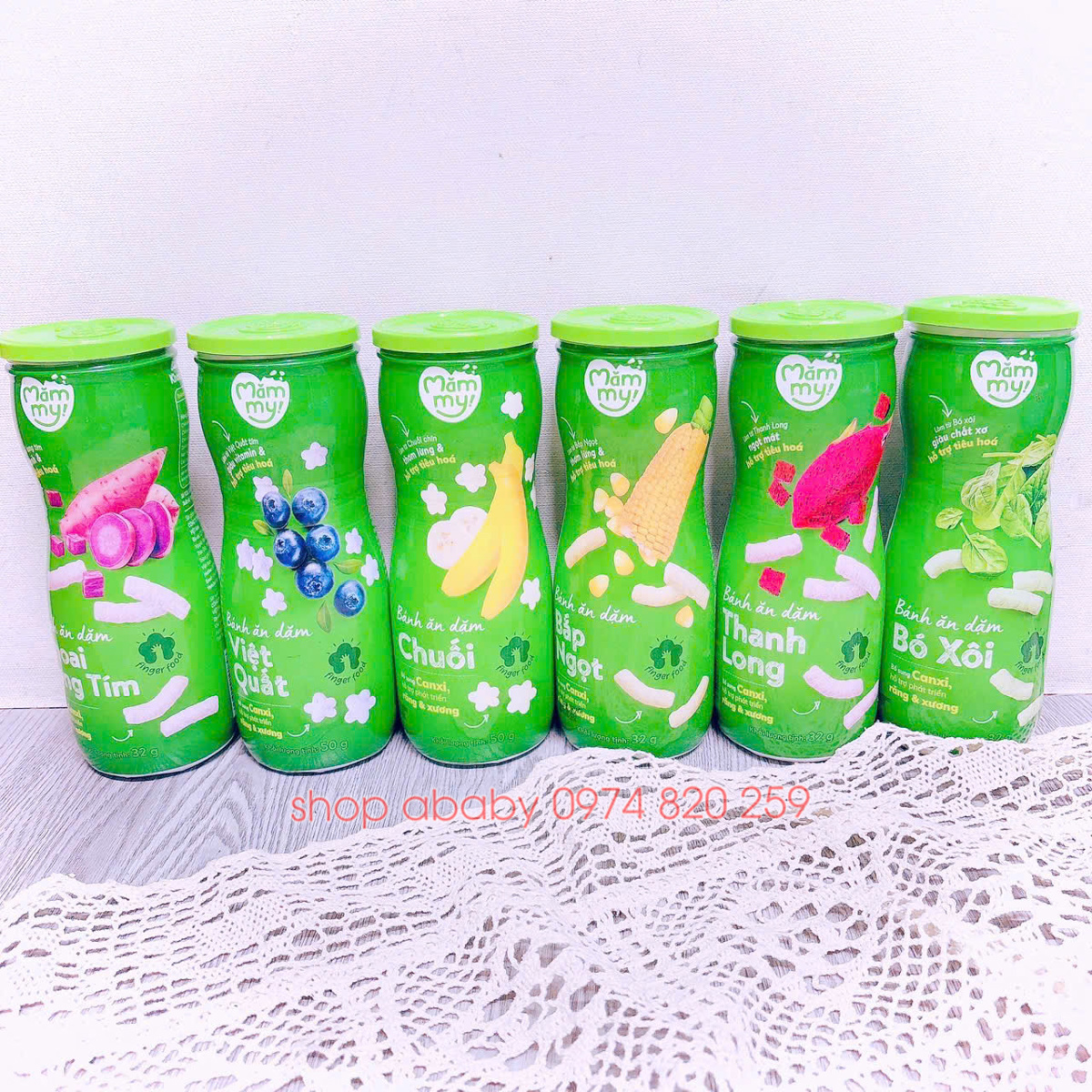 Bánh ăn dặm Mămmy hộp (6m+)