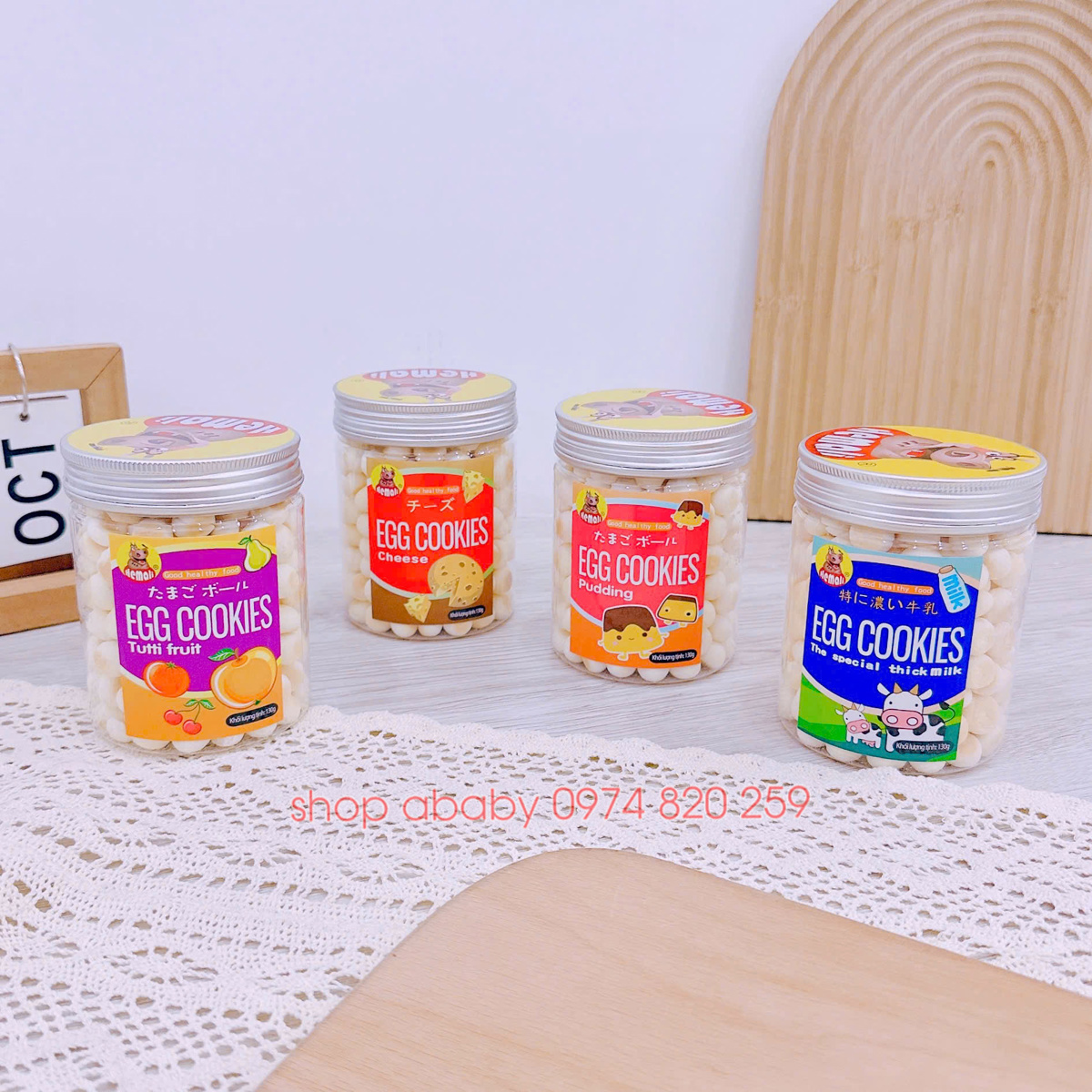 Bánh trứng Hemali (1y+)