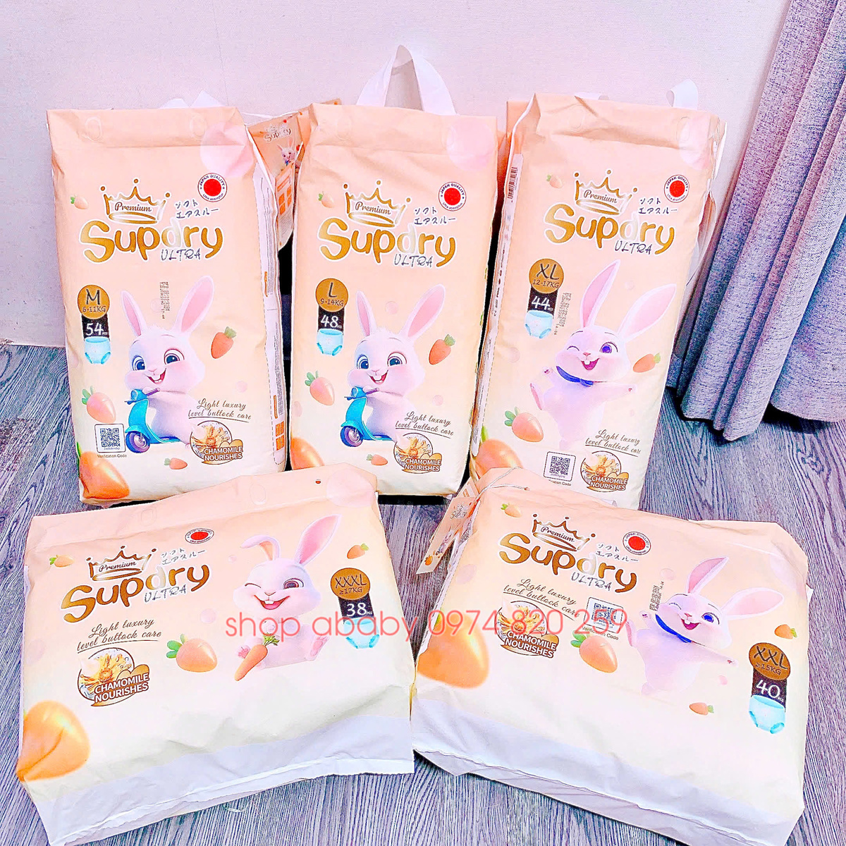 Bỉm - Tã quần Supdry Ultra