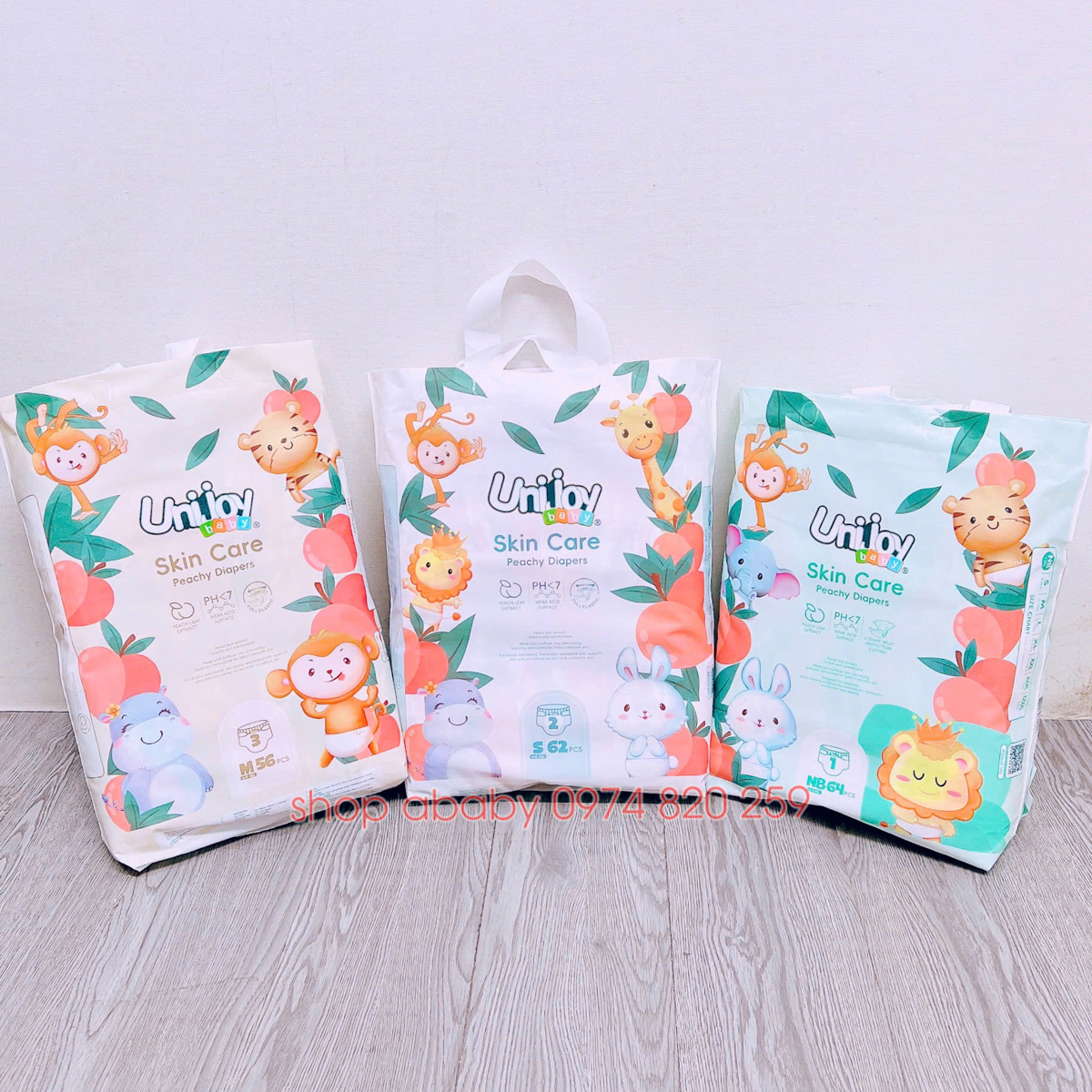 Bỉm - Tã dán Unijoy Skin Care 