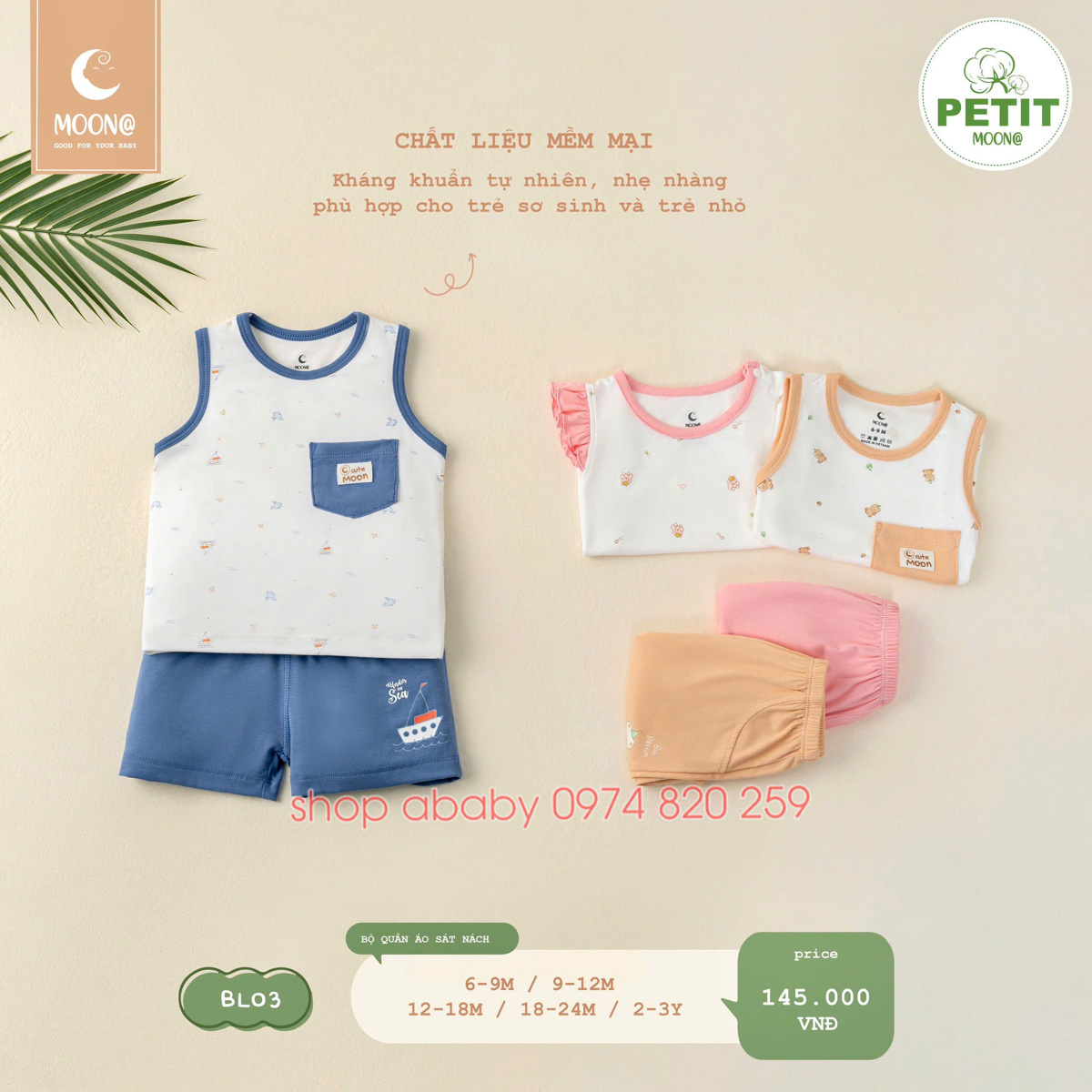 Bộ ba lỗ Moon BL03
