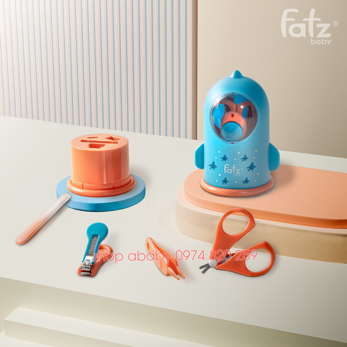 Bộ bấm móng tay Fatz FB8101SS
