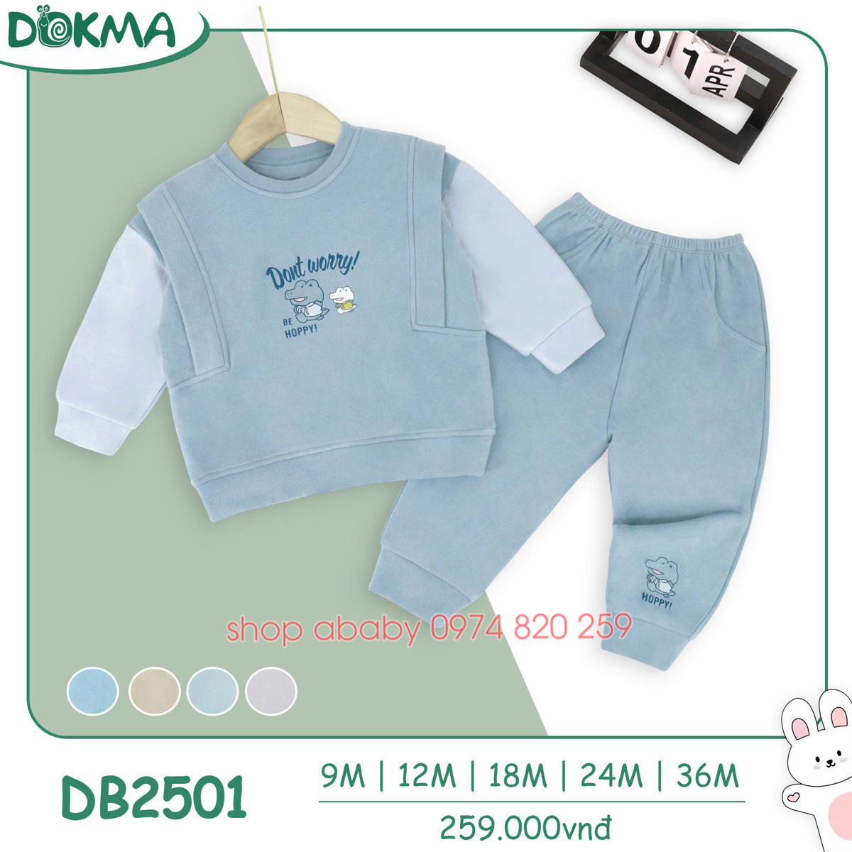 Bộ dài tay Dokma DB2501 