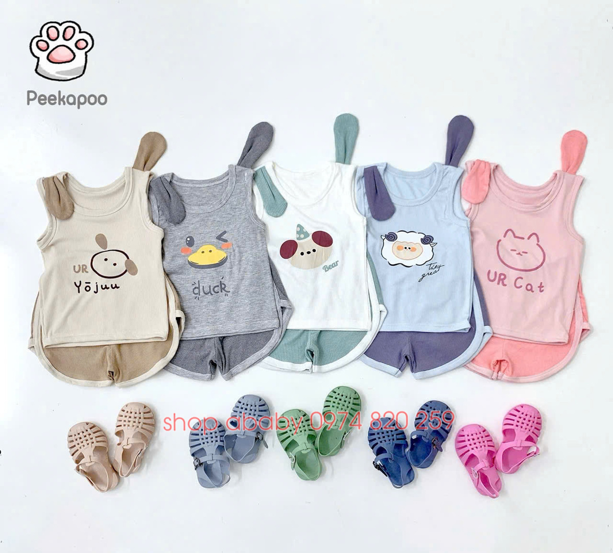 Bộ sát nách Peekapoo 43494