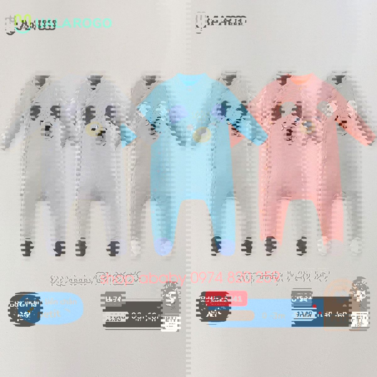 Body liền chân petit Uala UR2341