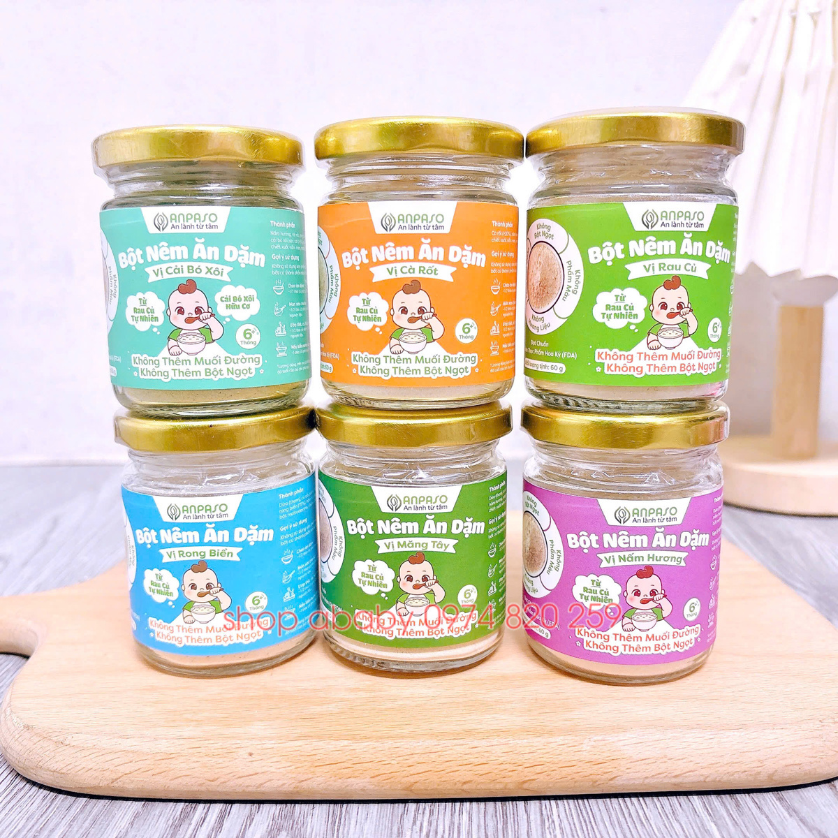 Bột nêm Anpaso (6m+)