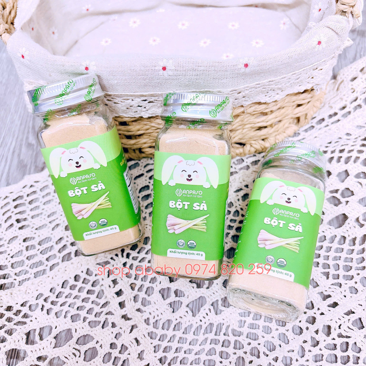 Bột sả Anpaso 45g