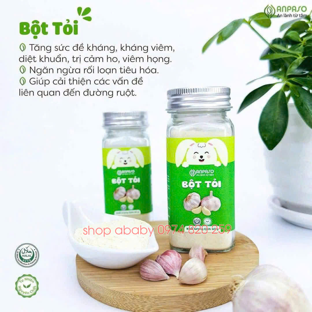 Bột tỏi Anpaso 60g