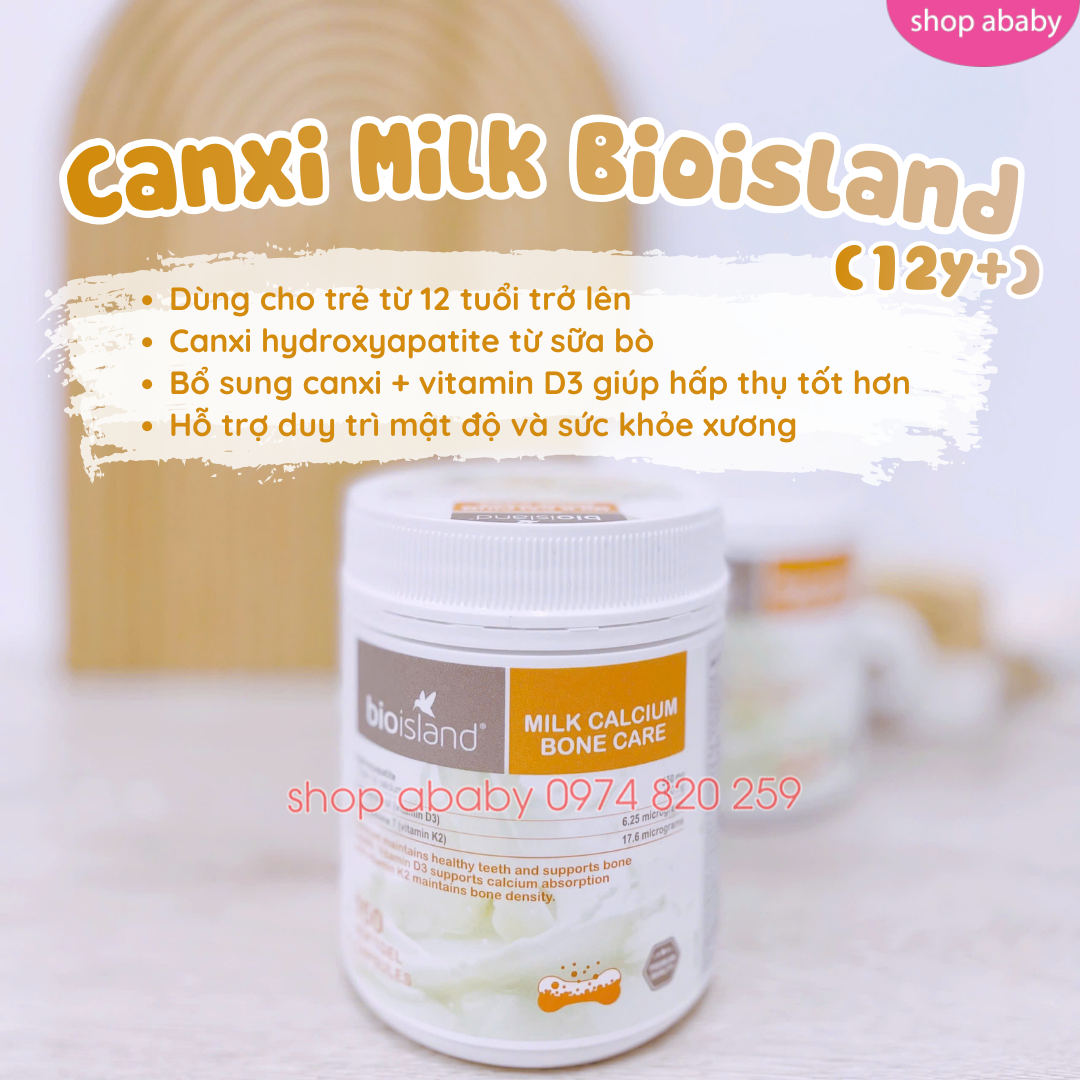 Canxi Milk Bioisland 150v (12y+)