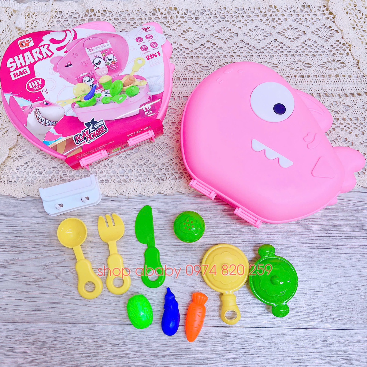 Cặp nấu ăn 19 chi tiết