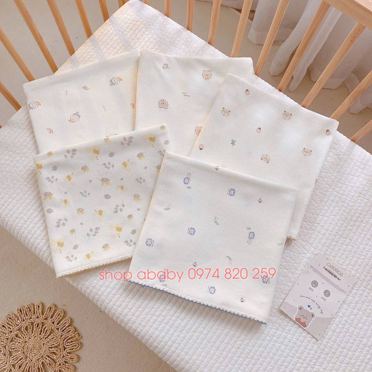 Chăn cotton họa tiết Monona MNN105