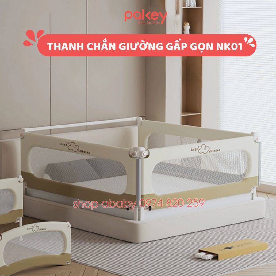Chắn giường Pakey gấp gọn cao cấp NK01