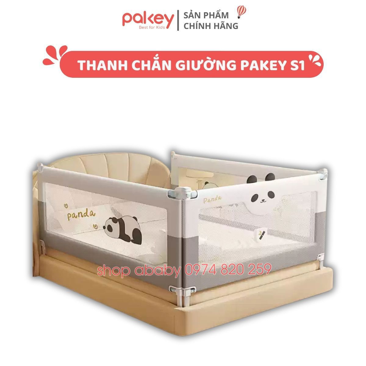 Chắn giường Pakey S1 nâng cấp