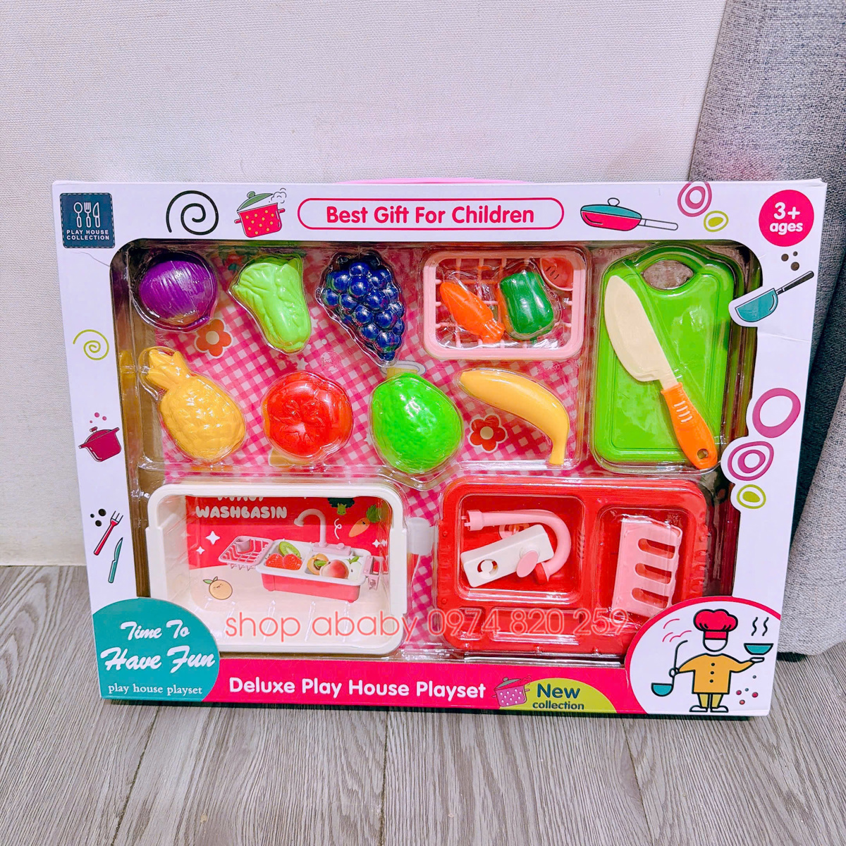 Đồ chơi nấu ăn nhà bếp 56029