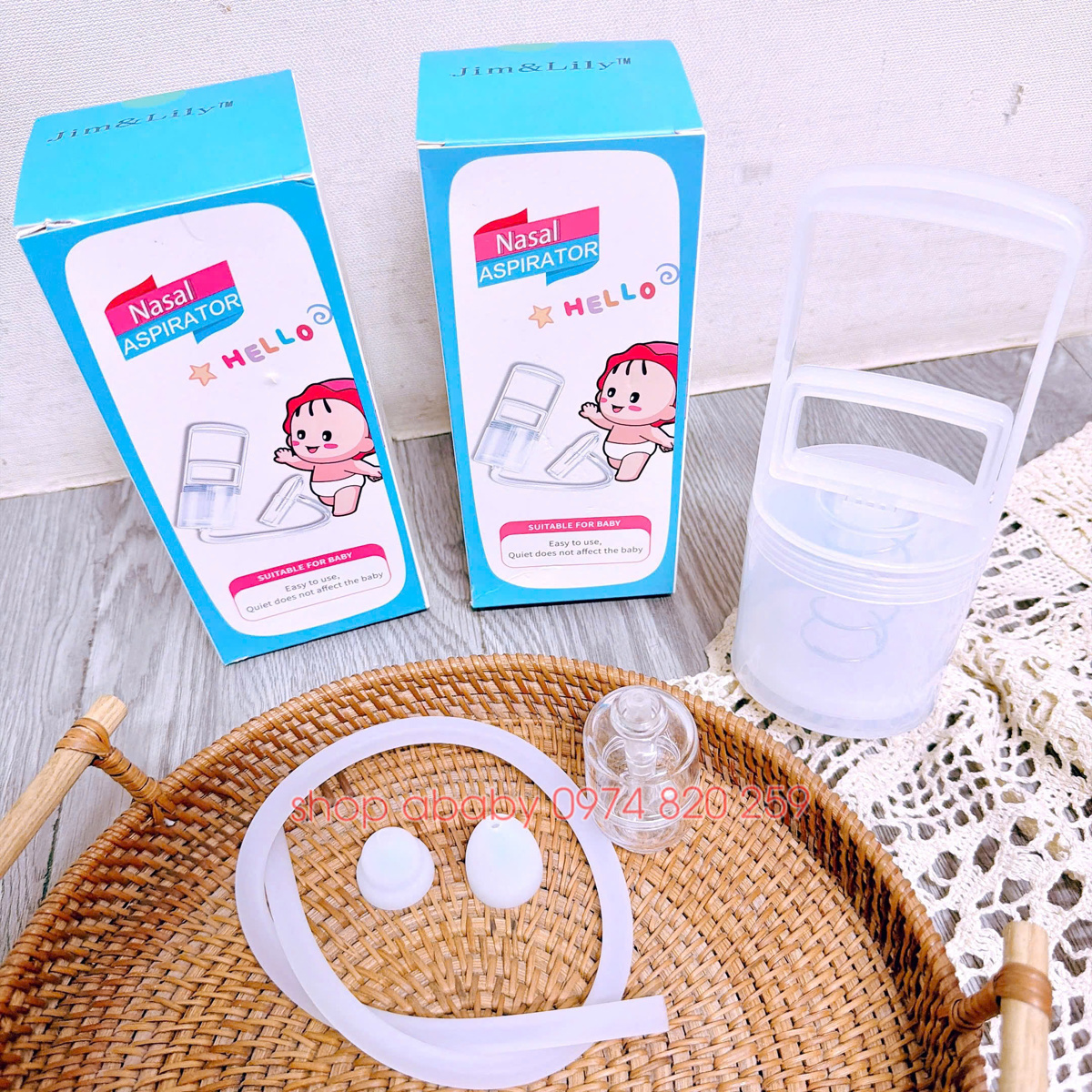 Hút mũi kéo tay Nasal đầu mềm