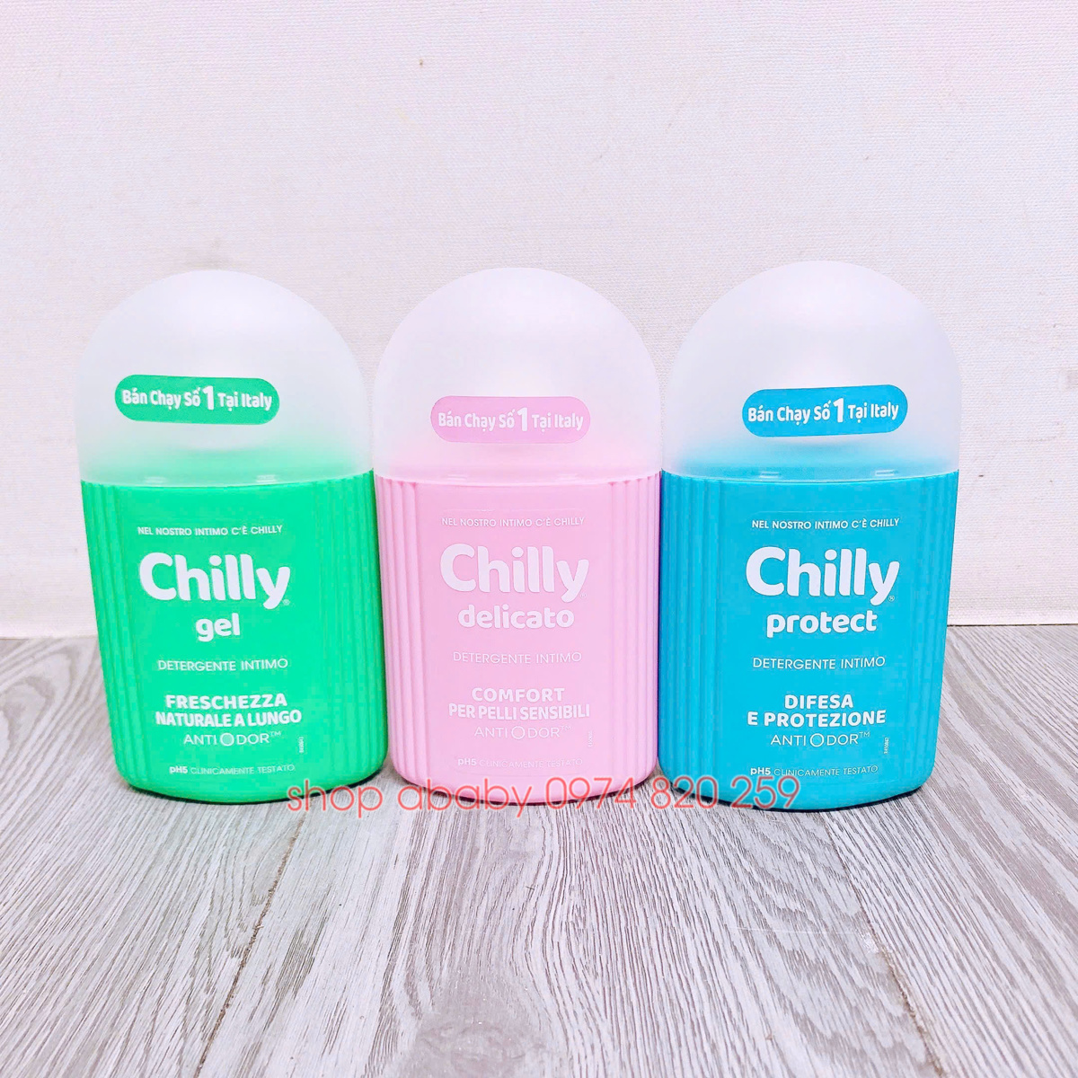 Dung dịch vệ sinh phụ nữ Chilly