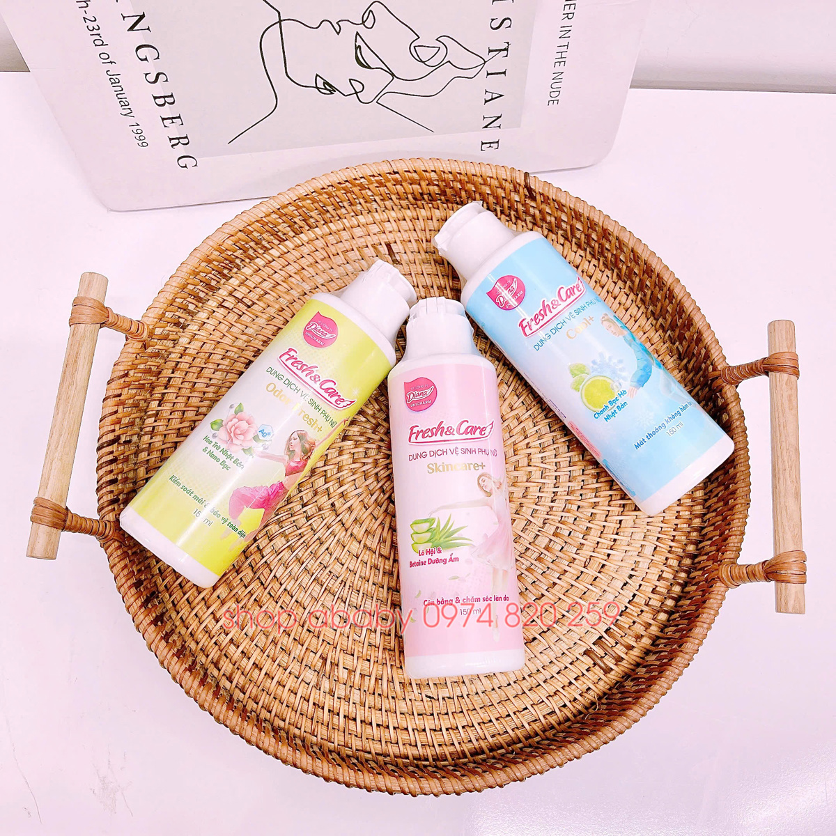 Dung dịch vệ sinh phụ nữ Fesh&Care 150ml 