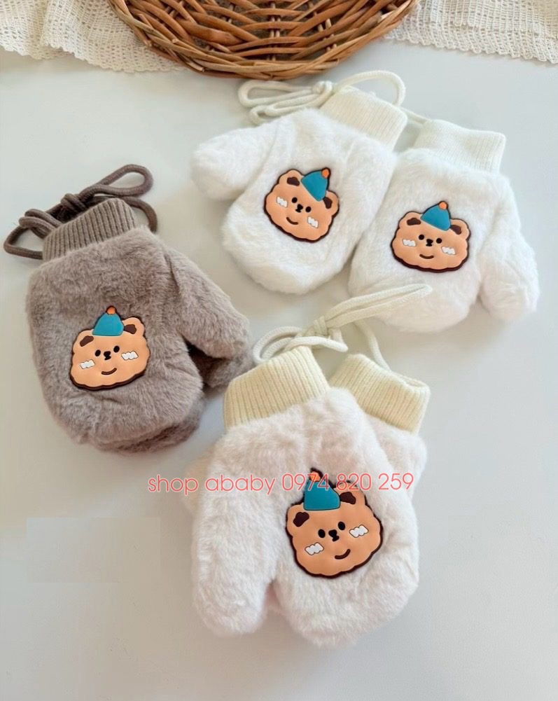 Găng tay len thêu 54964