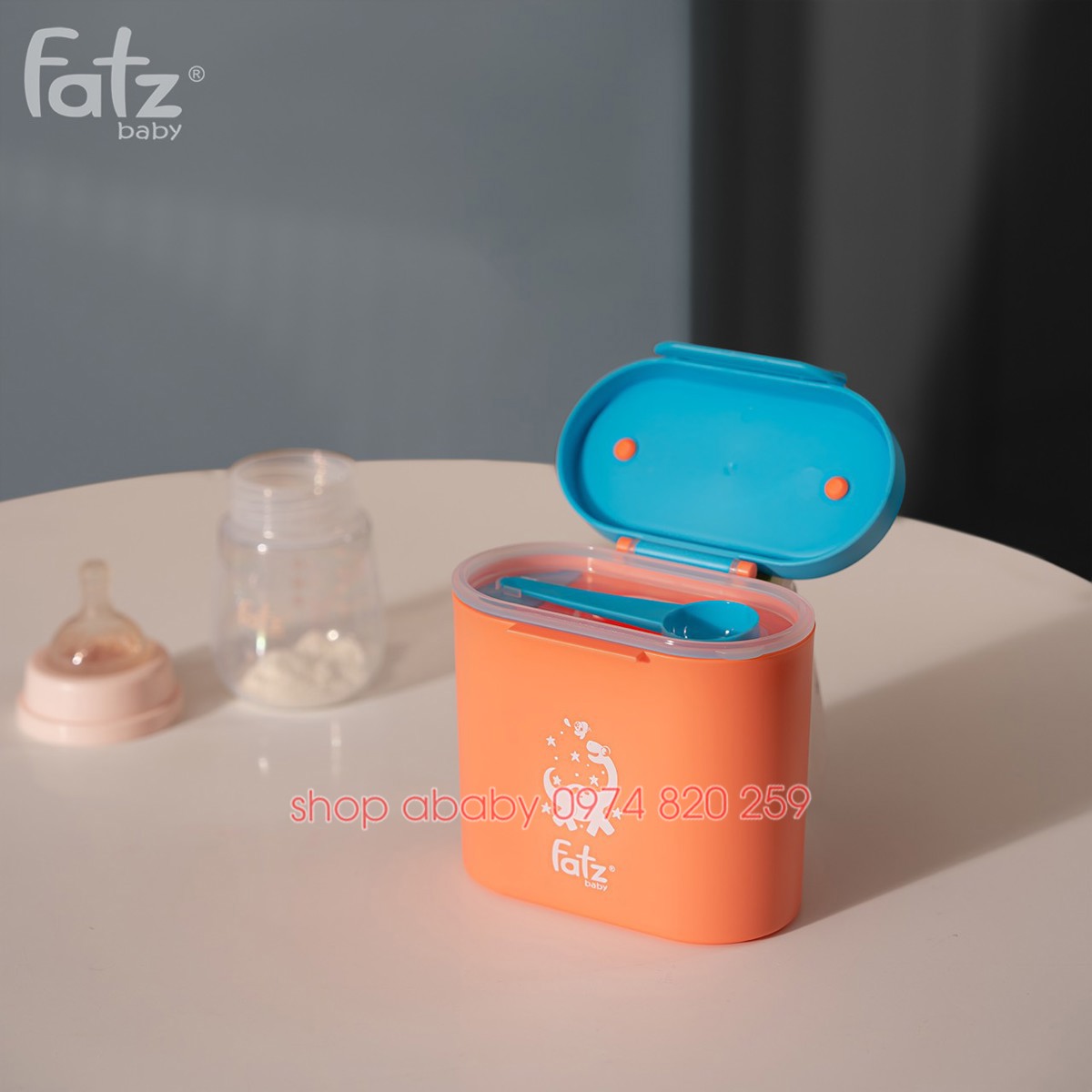 Hộp đựng sữa bột Fatz FB8201SS 600ml