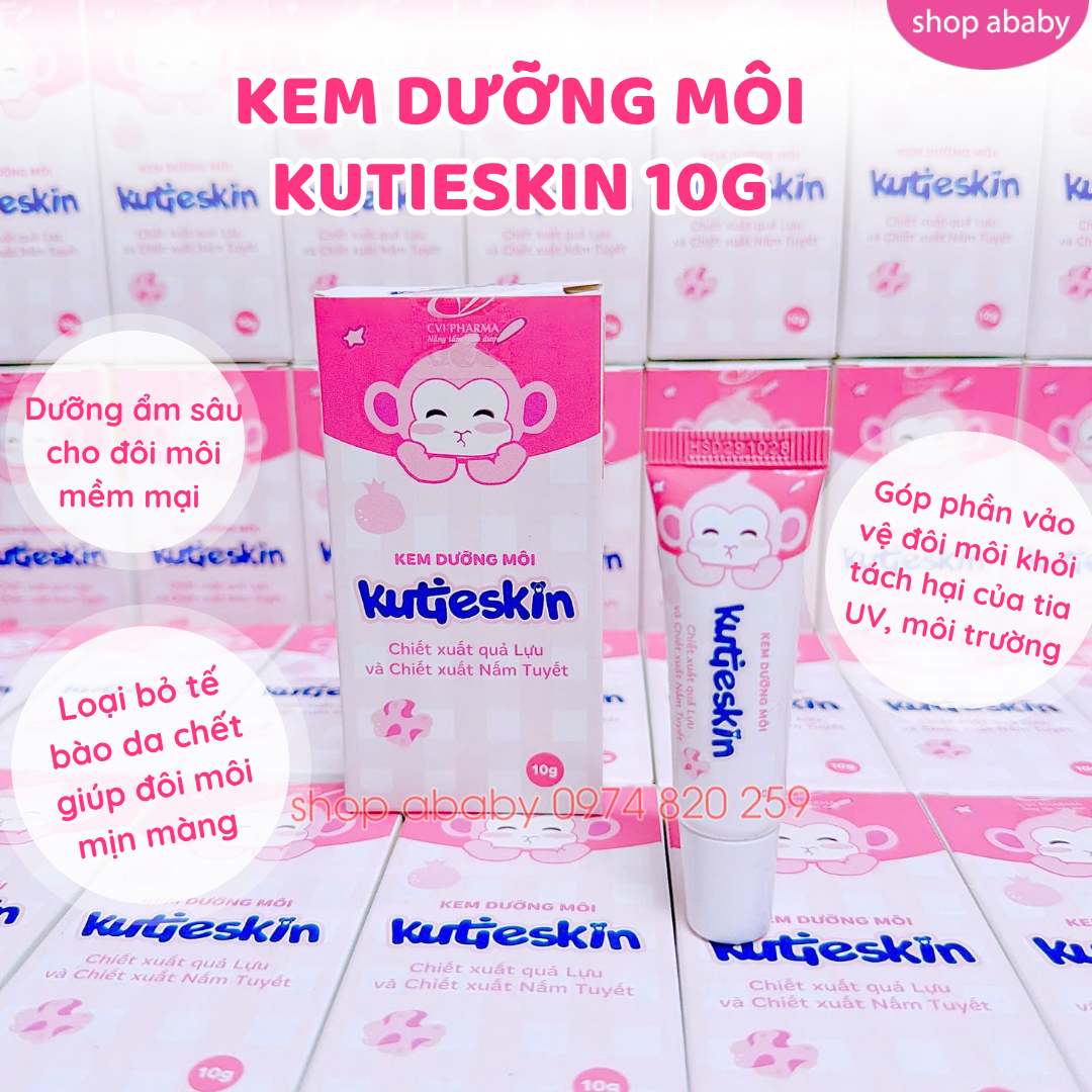 Kem dưỡng môi Kutieskin 10g (1y+)