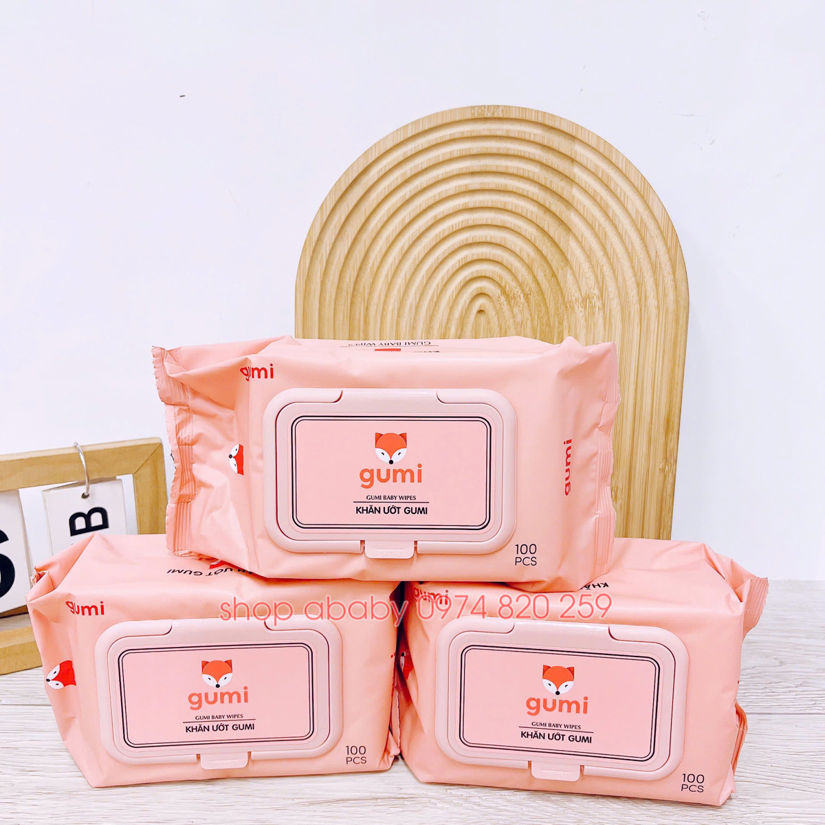 Khăn ướt Gumi 100 tờ