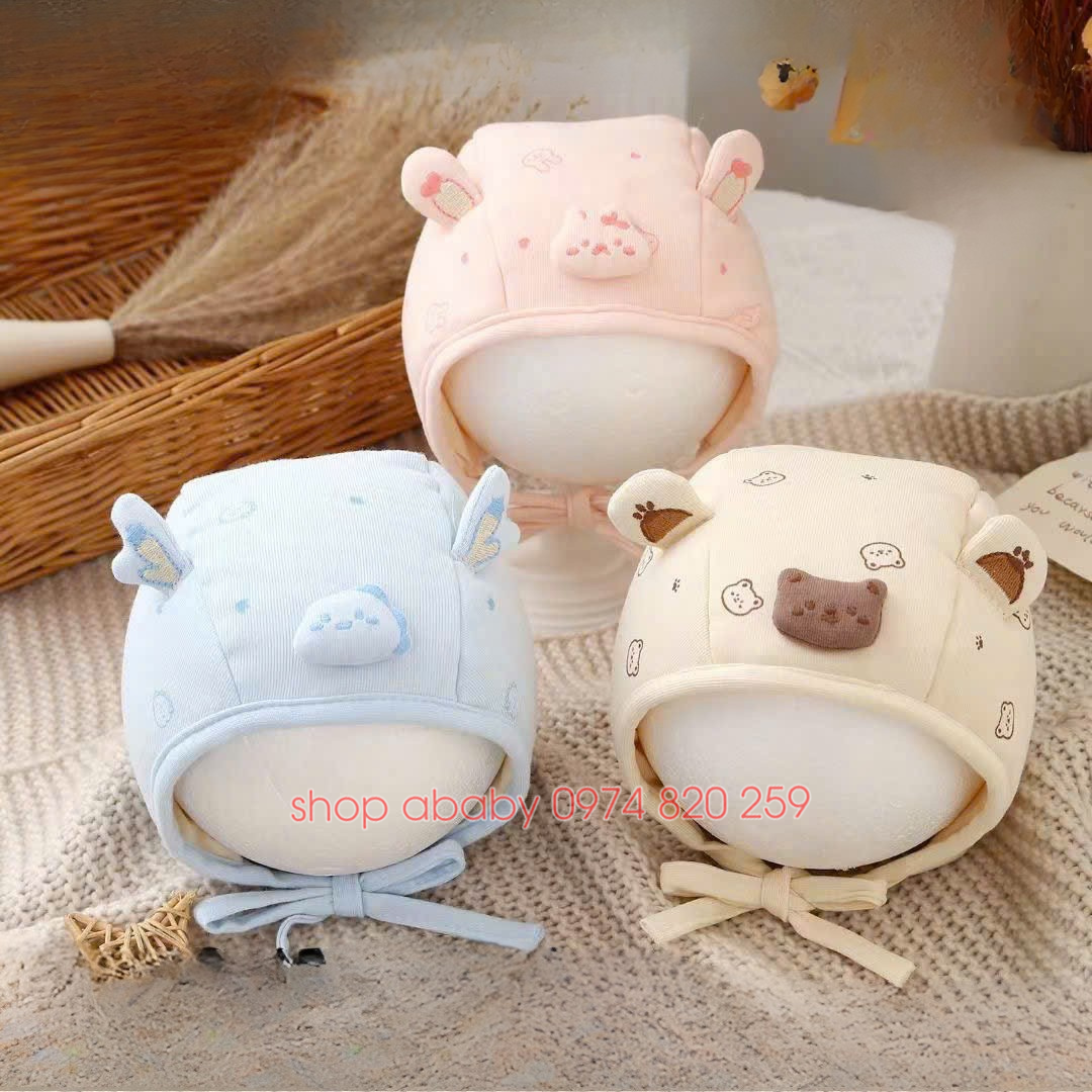 Mũ chần bông đính thú 52175