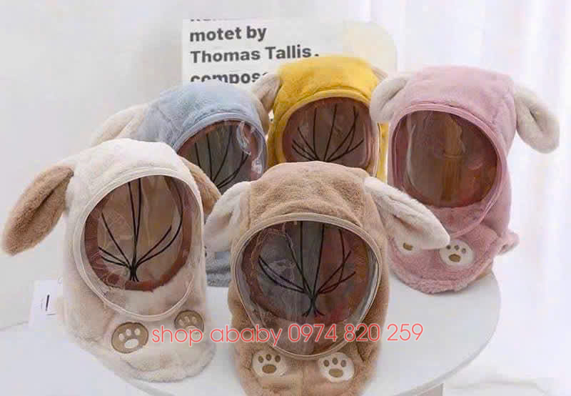 Mũ trùm đầu kèm kính chắn gió 31187