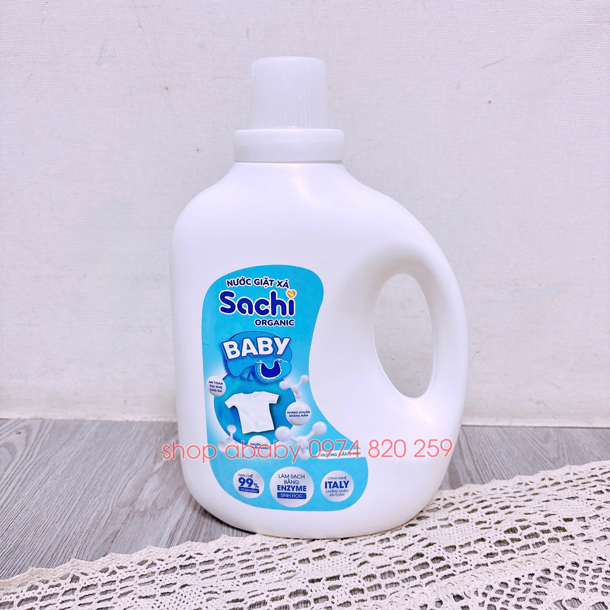Nước giặt xả Sachi 2L | Dung dịch giặt xả