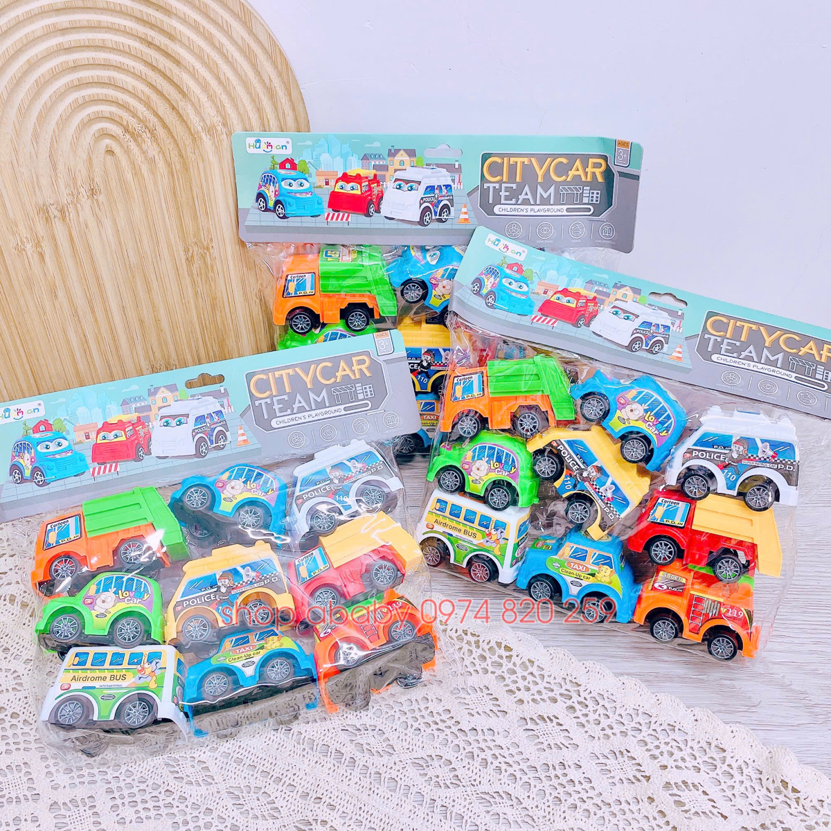 Set 9 xe ô tô 43647