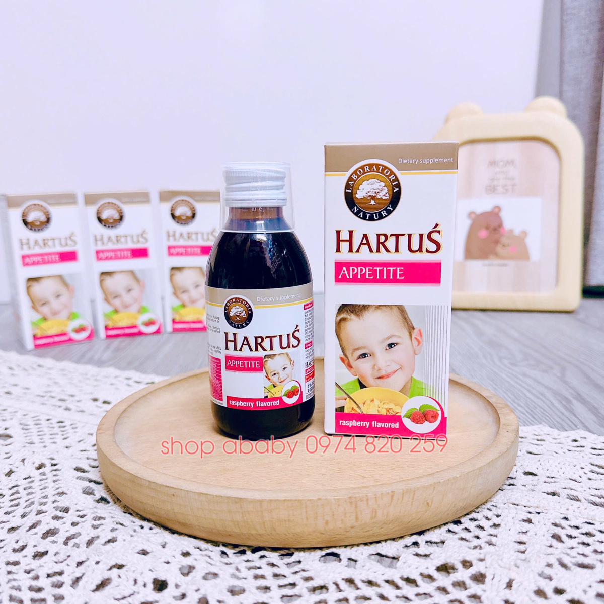 Siro ăn ngon Hartus 150ml (6m+)