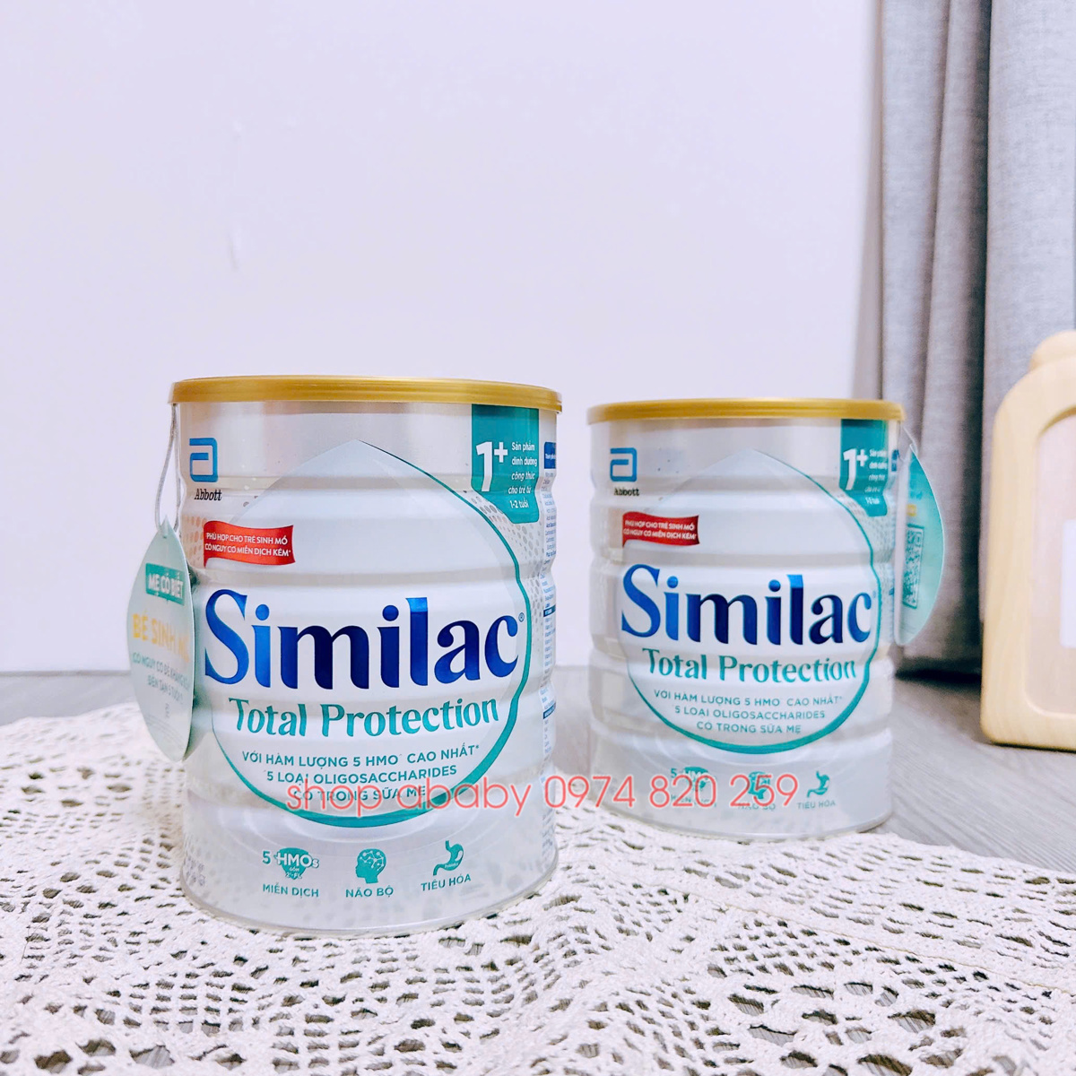 Sữa Abbott Similac cho trẻ sinh mổ 1+ 800g (1-2y)