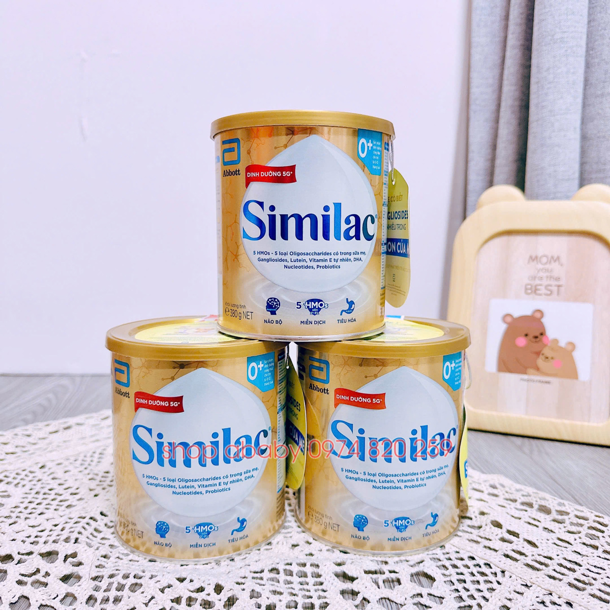 Sữa Abbott Similac số 0+ 380g (0-12 tháng)