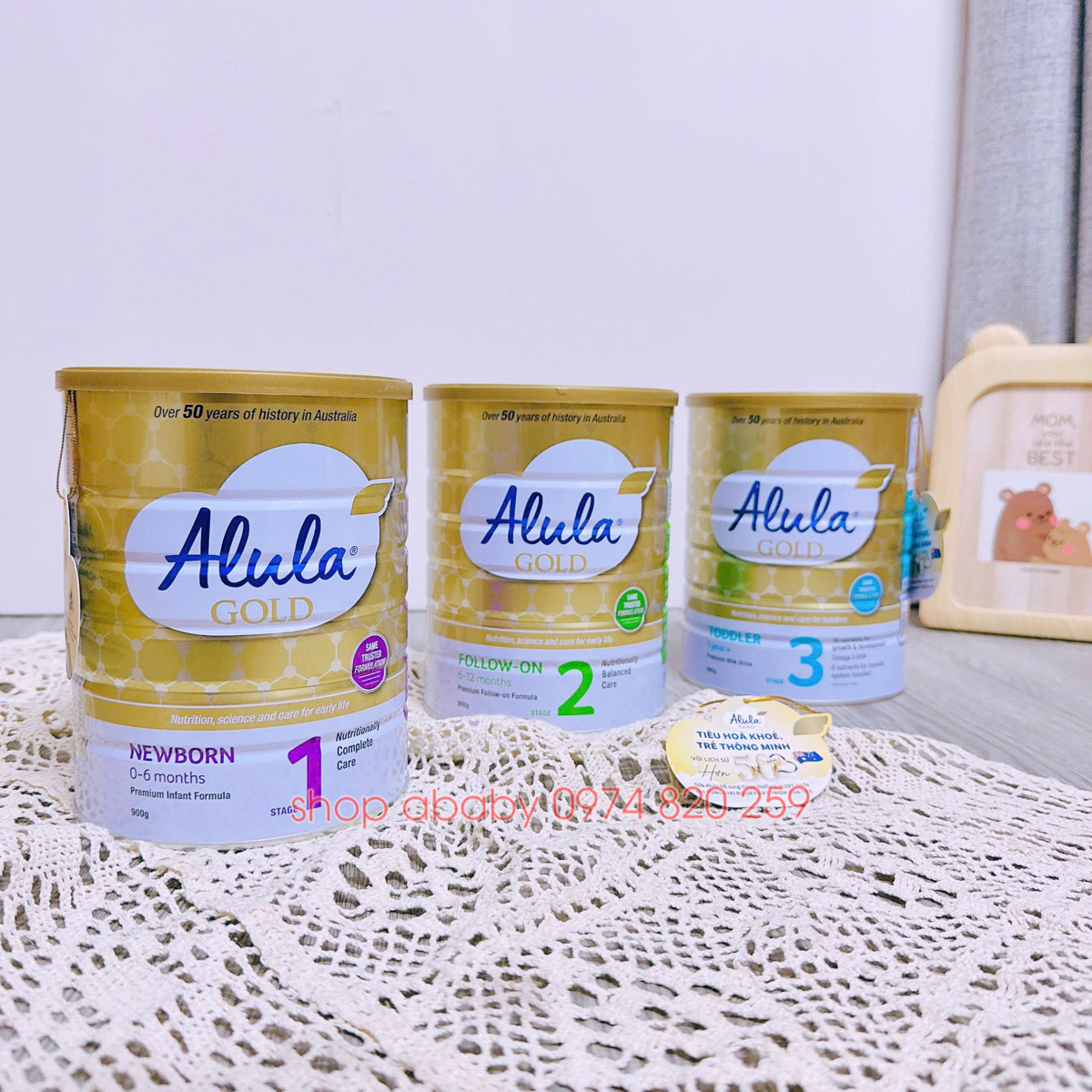 Sữa Alula Gold 900g