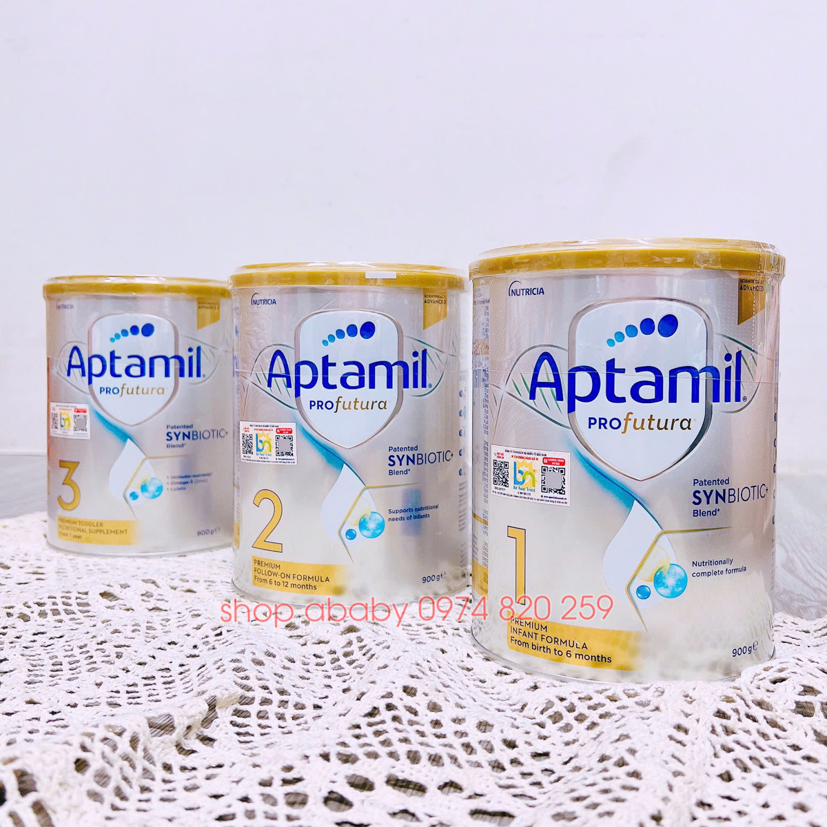 Sữa Aptamil Úc Profutura 900g