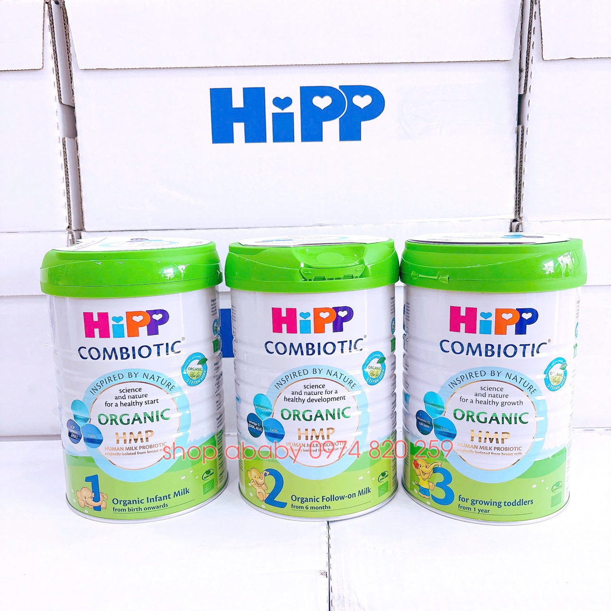 Sữa HiPP Combiotic 800g