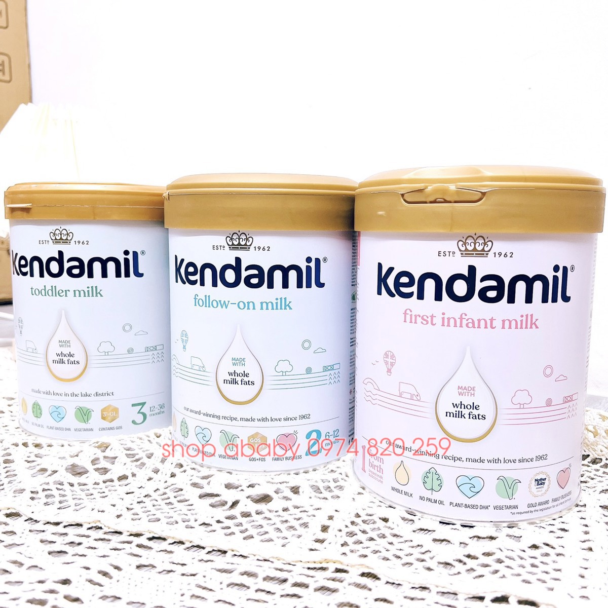 Sữa Kendamil Classic 800g