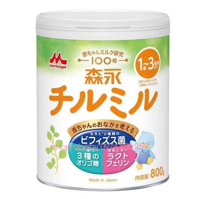 Sữa lon Morinaga 1-3 800g (nội địa) 