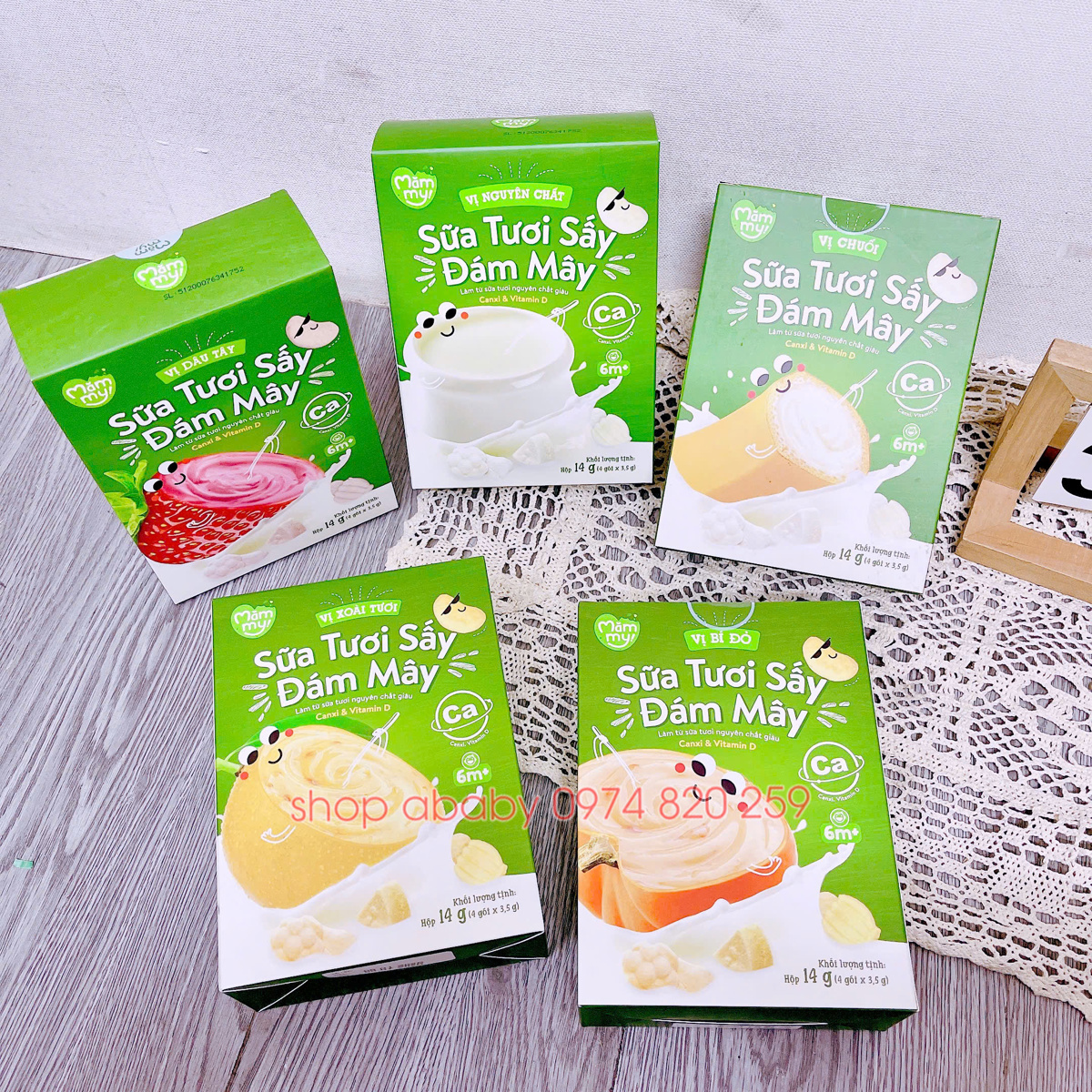 Sữa tươi sấy Mămmy (6m+)
