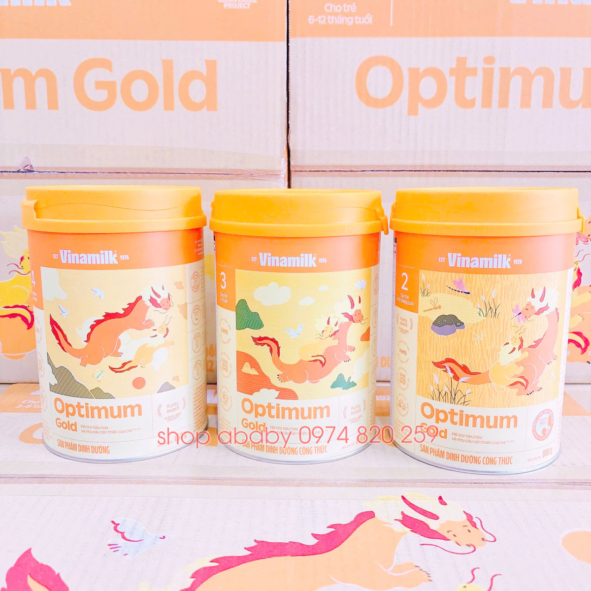 Sữa Vinamilk Optimum Gold