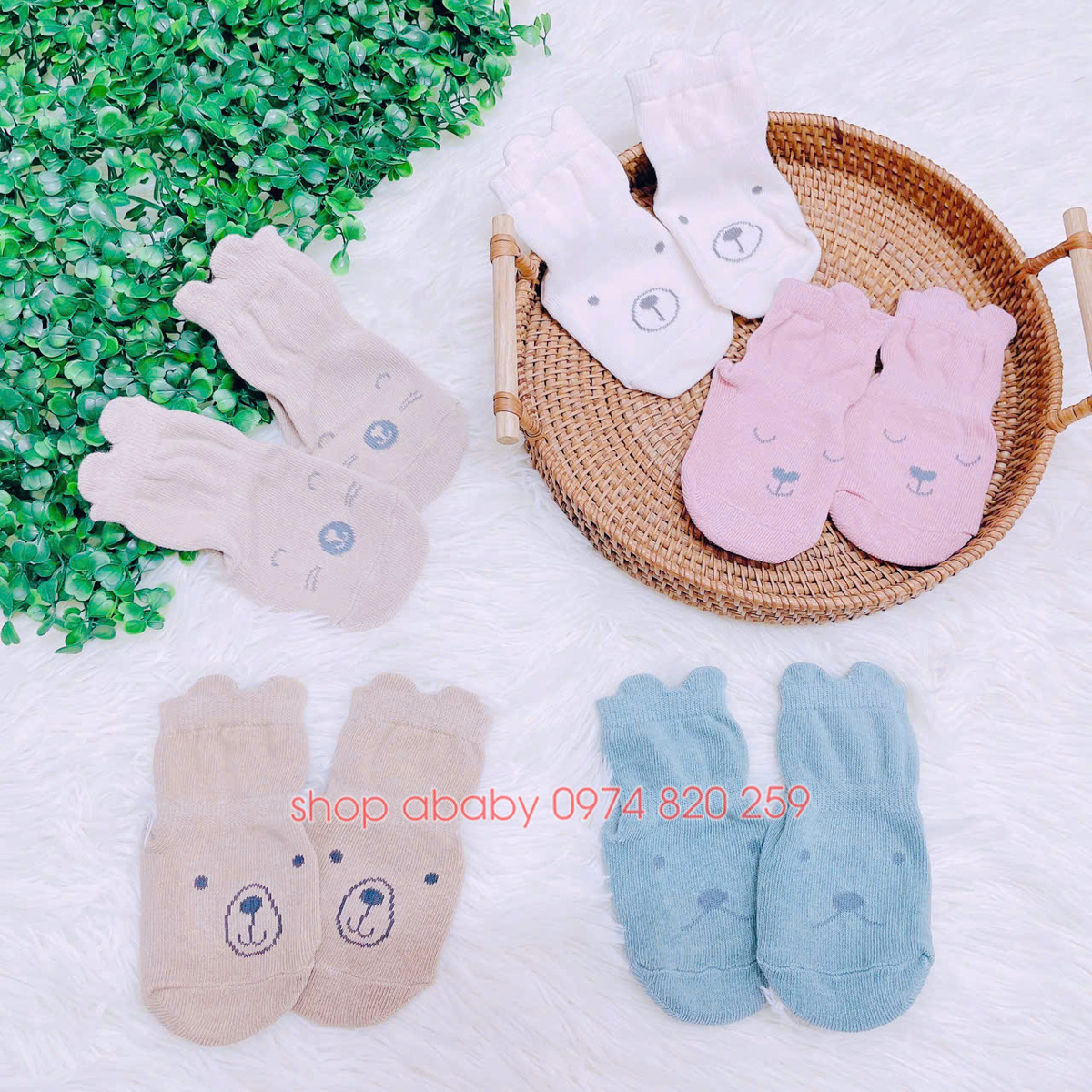 Tất cao cổ chống trượt NemoBaby T78543