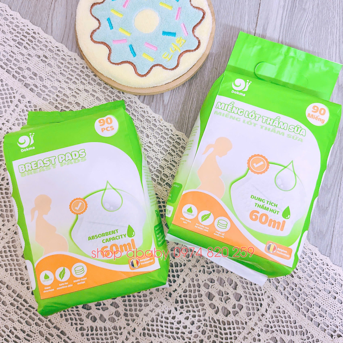 Thấm sữa Dokma BN017 90 miếng