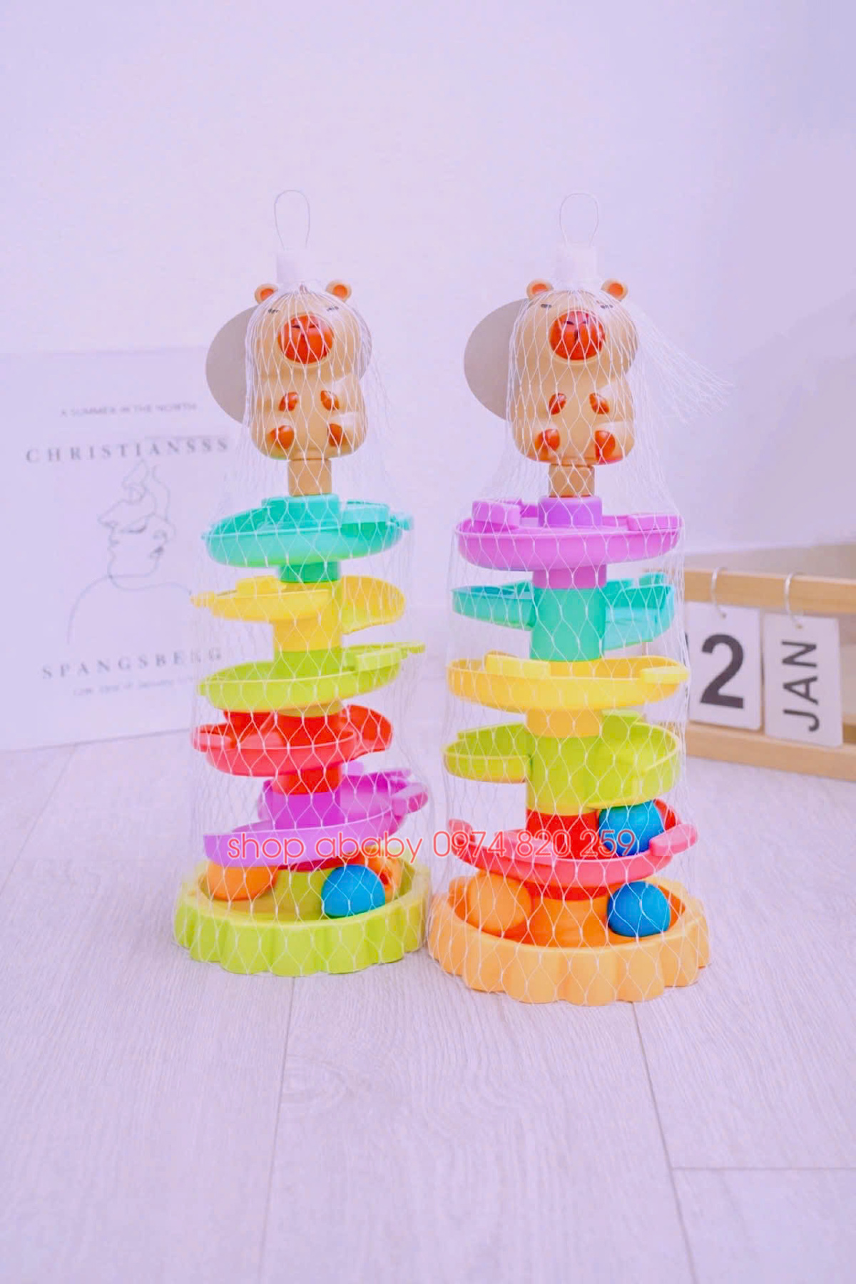 Tháp thả bóng hình gấu 57392