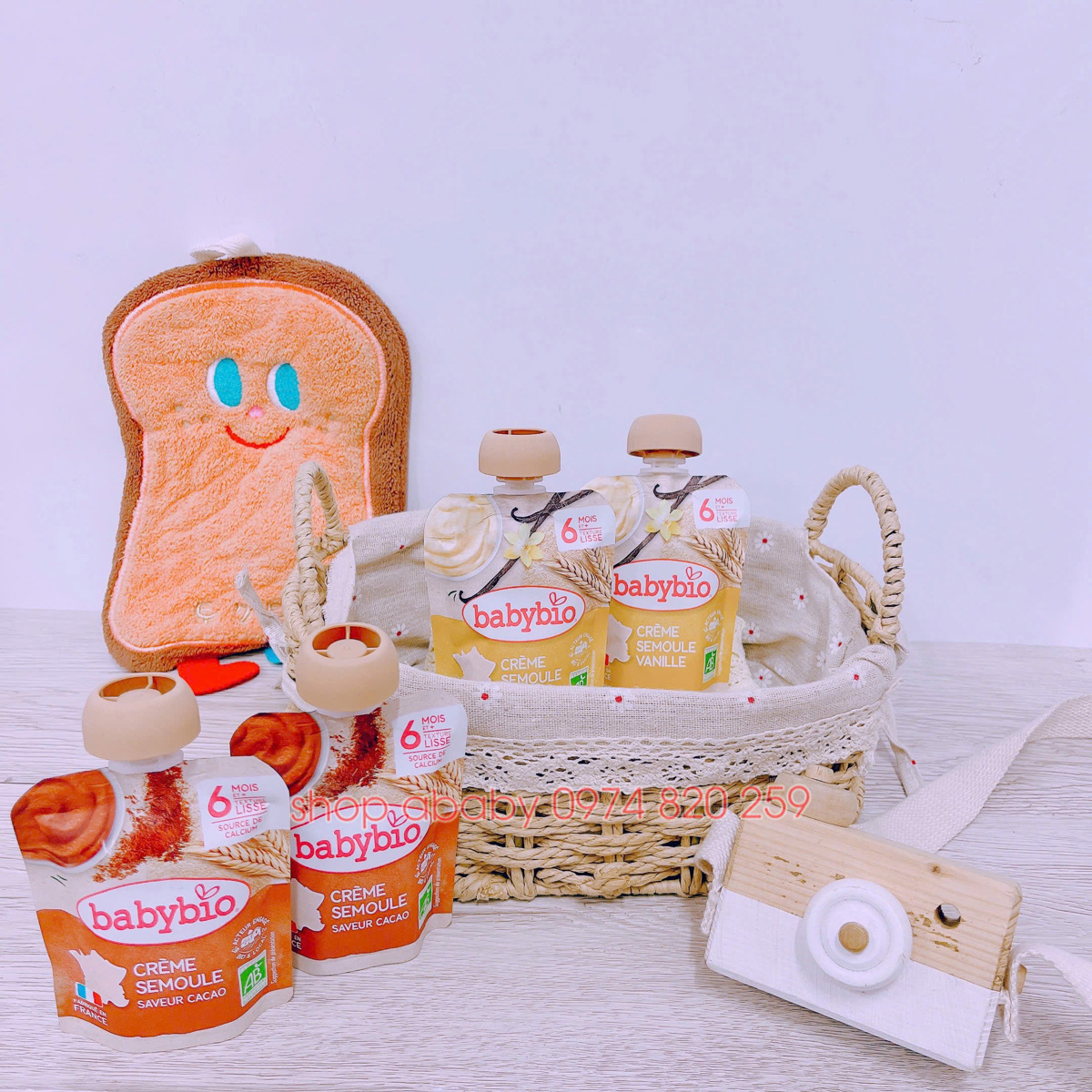 Váng sữa hữu cơ Babybio