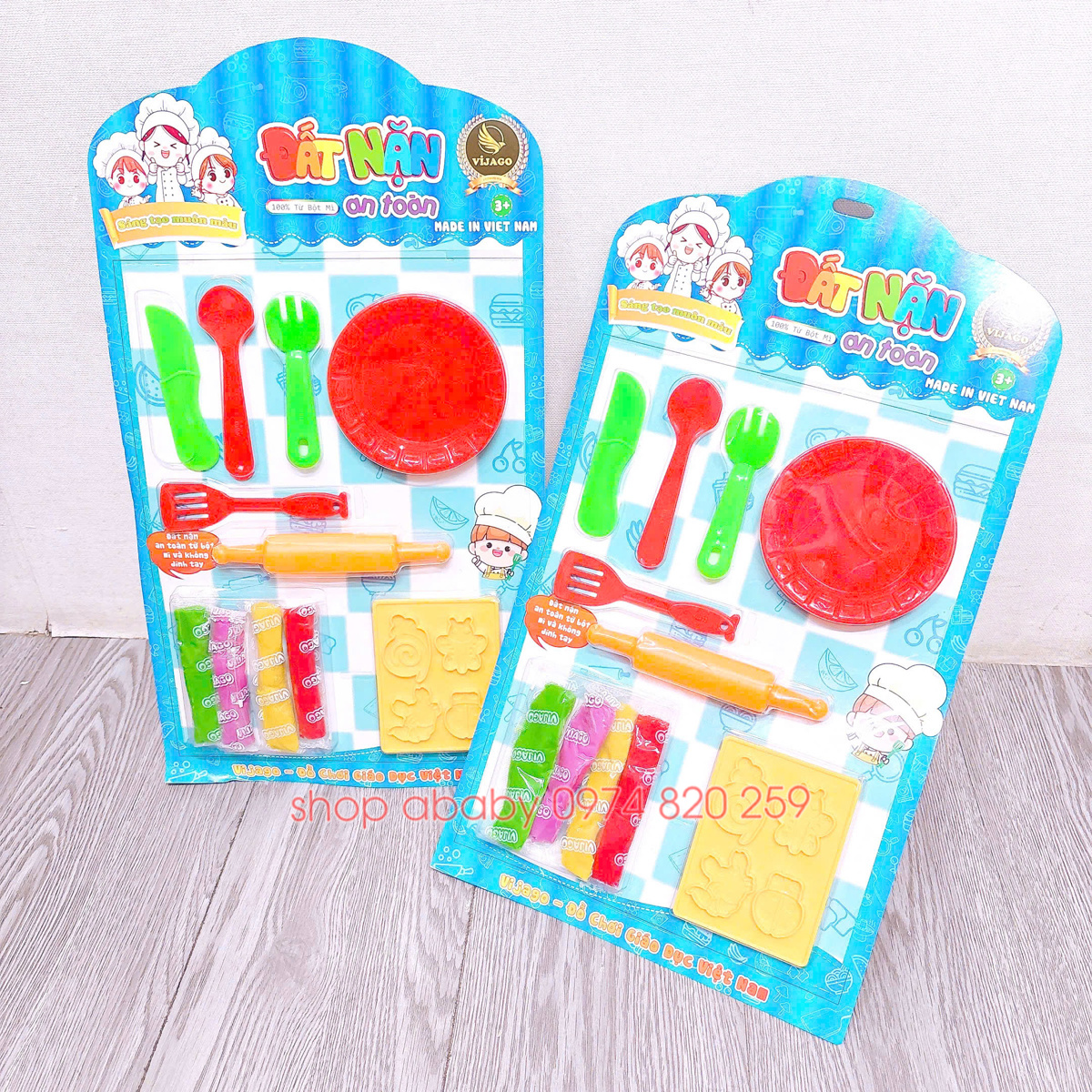 Vỉ đất nặn Vijago VJG0422